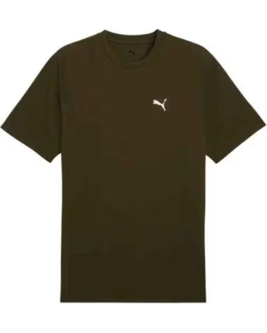 PUMA MAGLIETTA A MANICHE CORTE 688229-70 DARK OLIVE