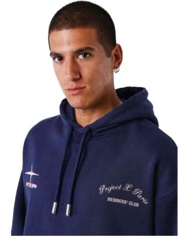 PROJECT X PARIS KAPUZENPULLOVER 2522302-BS BLEU