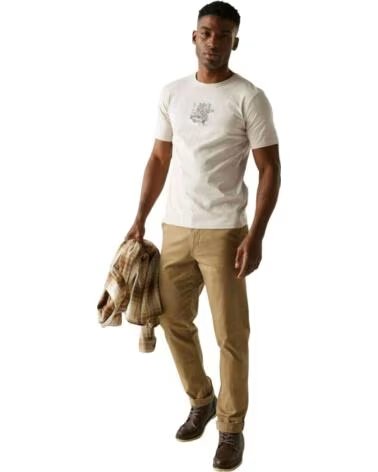 REGATTA KURZARMSHIRT RMT296-ZTA FÜR HERREN MOONSTRK-JEP