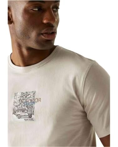 REGATTA KURZARMSHIRT RMT296-ZTA FÜR HERREN MOONSTRK-JEP