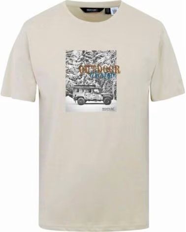 REGATTA KURZARMSHIRT RMT296-ZTA FÜR HERREN MOONSTRK-JEP