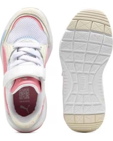 PUMA SNEAKER 401491-09 FÜR MÄDCHEN PINKSCAPE WHITE VAPOR GRAY PINKSCAPE-PUMA WHITE-VAPOR