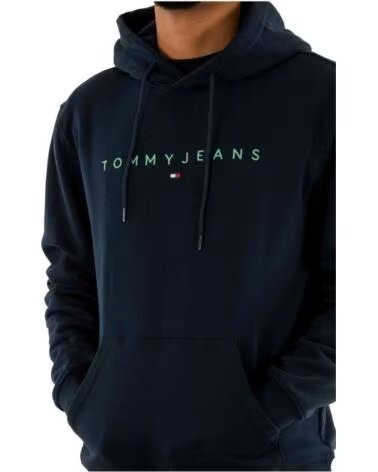 TOMMY HILFIGER Sudadera Dm0Dm207460Gy en negro para hombre BLUE