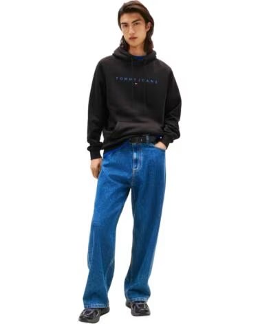 TOMMY HILFIGER SWEAT À CAPUCHE DM0DM20746 POUR HOMME BLACK