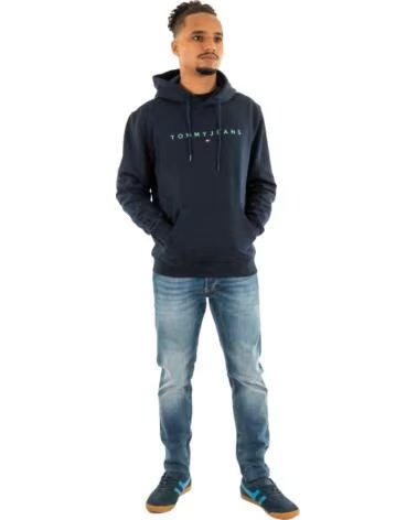 TOMMY HILFIGER Sudadera Dm0Dm207460Gy en negro para hombre BLUE