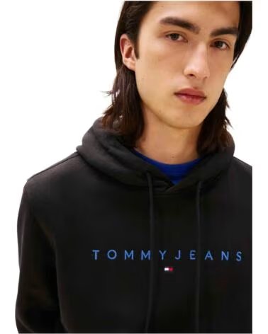 TOMMY HILFIGER SWEAT À CAPUCHE DM0DM20746 POUR HOMME BLACK