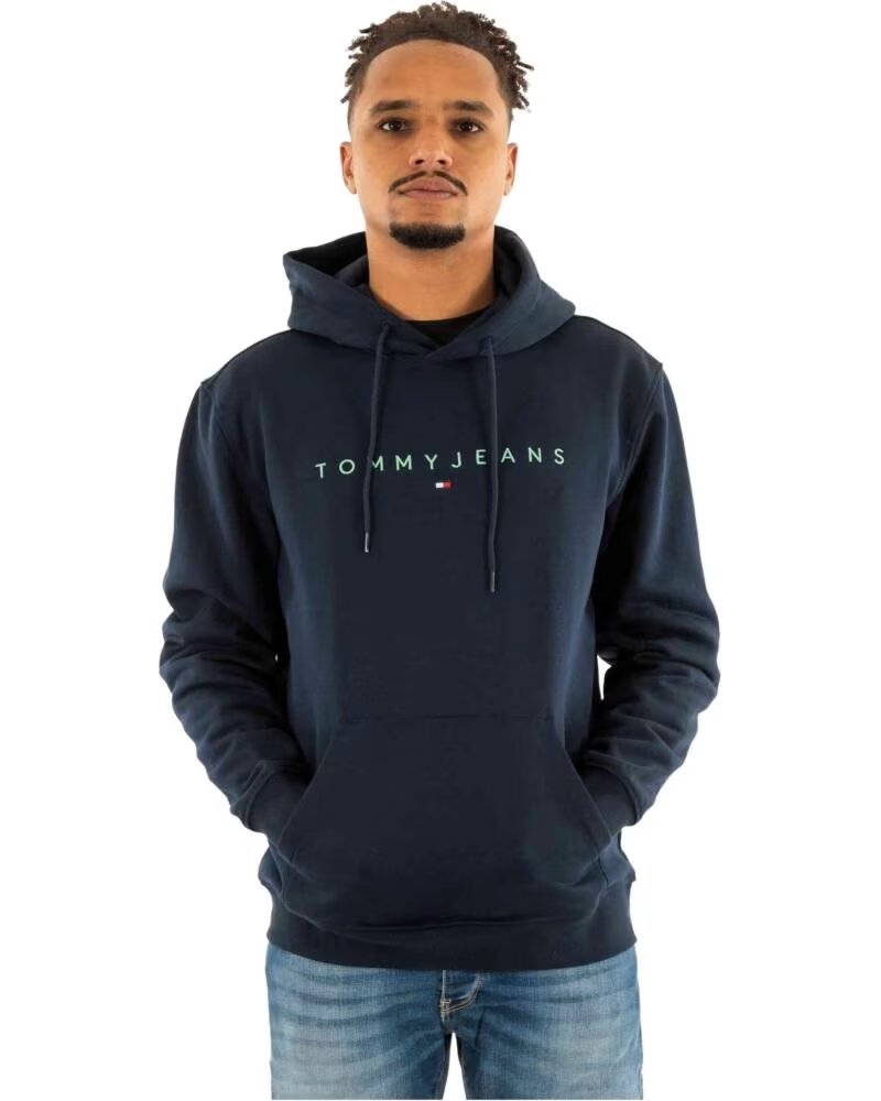 TOMMY HILFIGER Sudadera Dm0Dm207460Gy en negro para hombre BLUE