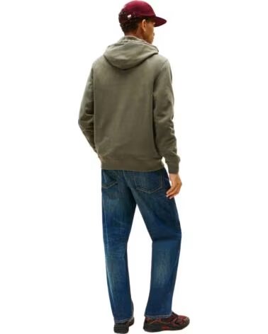 TOMMY HILFIGER Sudadera Con Capucha Dm0Dm22113Mrh en verde para hombre GREEN