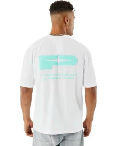 PROJECT X PARIS KURZARM-T-SHIRT 2512022-WLG2 IN WEISS FÜR HERREN BLANC