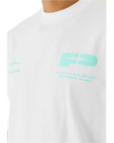 PROJECT X PARIS KURZARM-T-SHIRT 2512022-WLG2 IN WEISS FÜR HERREN BLANC