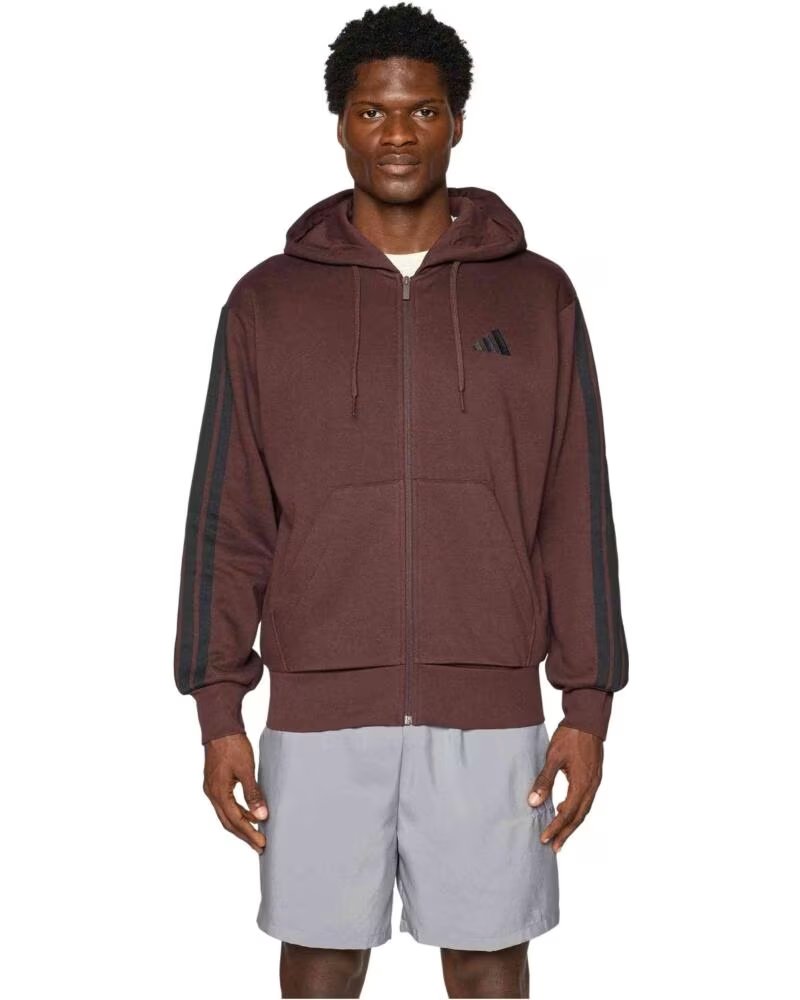 ADIDAS SWEAT-SHIRT JX0697 MARRON POUR HOMME SHABRN-BLACK