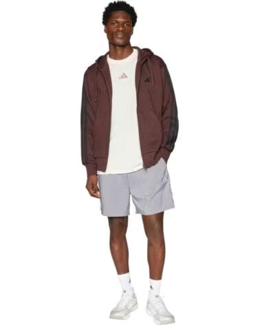 ADIDAS SWEAT-SHIRT JX0697 MARRON POUR HOMME SHABRN-BLACK
