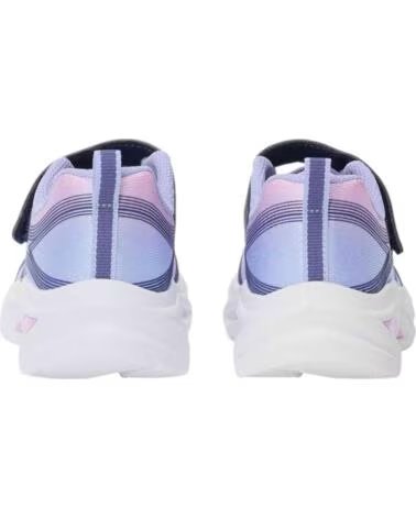 SKECHERS SNEAKER 303712N-NVMT UNISEX KINDER NAVY SPARKLE MESH-MULTI TRIM