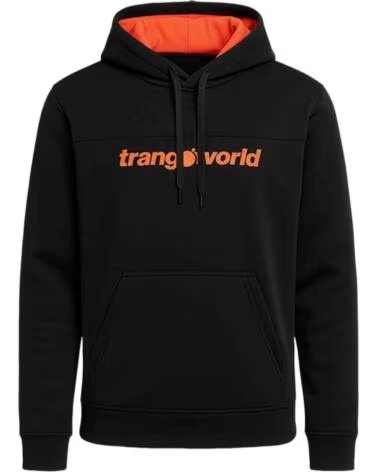 TRANGOWORLD SWEAT-SHIRT À CAPUCHE PC010489-53F HOMME NEGRO