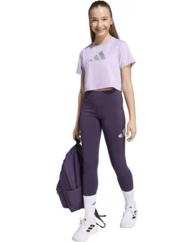 ADIDAS LEGGINGS JW2411 VIOLET FILLE AURPLU-SILVMT