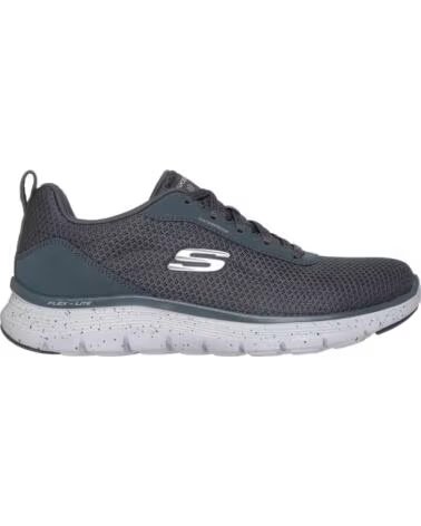 SKECHERS TÉNIS 150213-CHAR CHARCOL MESH-TRIM WATERPROOF CHARCOAL
