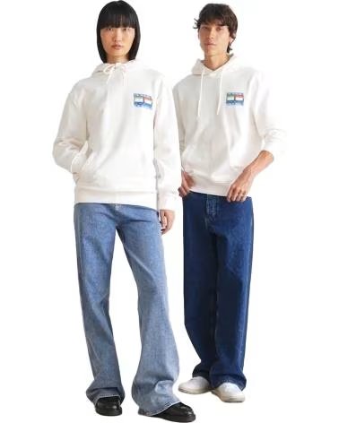 TOMMY HILFIGER KAPUZENPULLOVER DM0DM22077YBH WHITE
