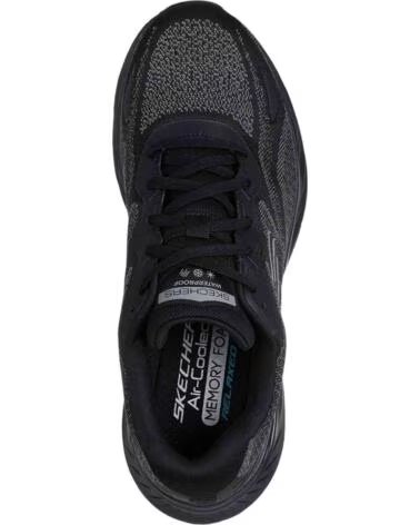 SKECHERS Zapatillas 232842-Bbk en negro para hombre BLACK MESH-PU