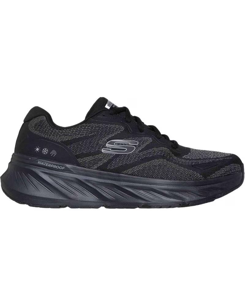 SKECHERS Zapatillas 232842-Bbk en negro para hombre BLACK MESH-PU