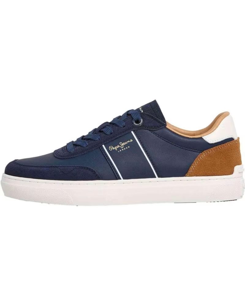 PEPE JEANS SNEAKER PMS000007-595 HERREN BLAU 595NAVY