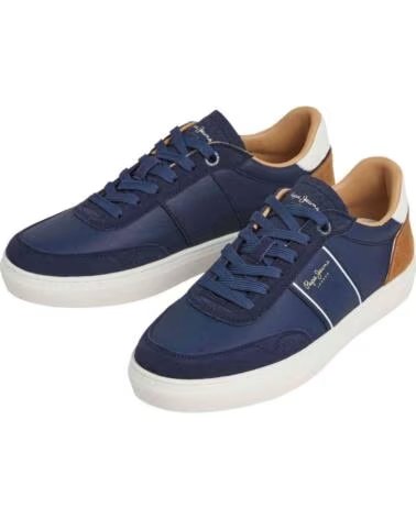 PEPE JEANS SNEAKER PMS000007-595 HERREN BLAU 595NAVY