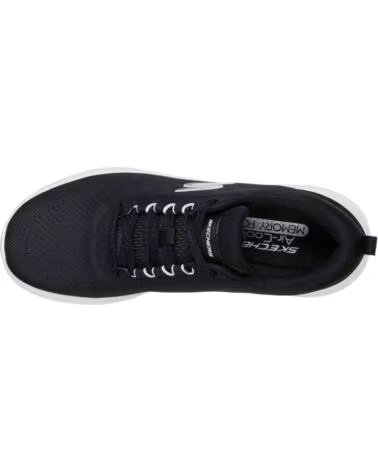 SKECHERS CHAUSSURES DE RUNNING 150620-BKW NOIR FEMME BLACK-WHITE