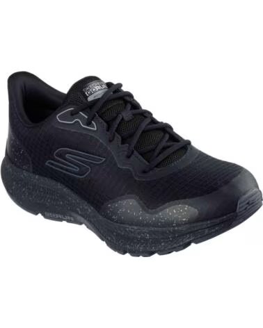 SKECHERS SNEAKER 220874-BBK HERREN SCHWARZ TEXTIL-SYNTHETIK NEGRO
