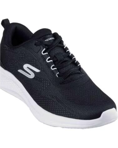 SKECHERS CHAUSSURES DE RUNNING 150620-BKW NOIR FEMME BLACK-WHITE