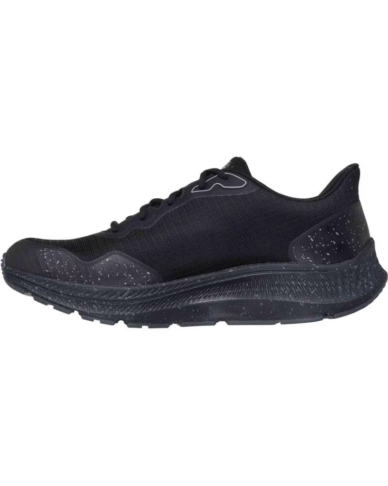 SKECHERS SNEAKER 220874-BBK HERREN SCHWARZ TEXTIL-SYNTHETIK NEGRO