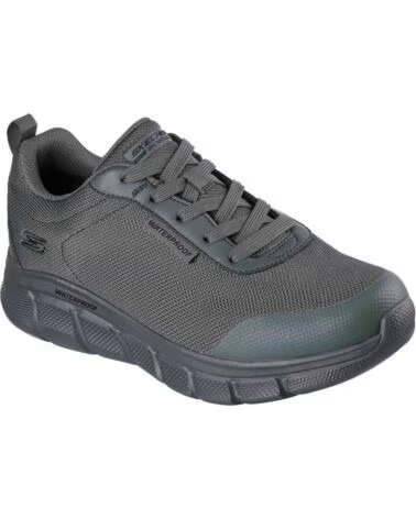 SKECHERS BASKETS 118111-OLV OLIVE MESH