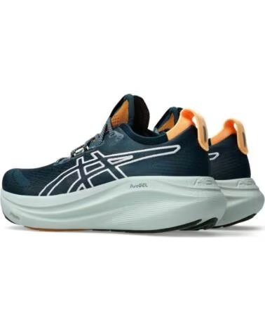 CHAUSSURES DE RUNNING ASICS GEL NIMBUS 27 NATURE BATHING TRANQUIL TEAL POUR HOMME BATHING-TRANQUIL