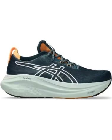 CHAUSSURES DE RUNNING ASICS GEL NIMBUS 27 NATURE BATHING TRANQUIL TEAL POUR HOMME BATHING-TRANQUIL