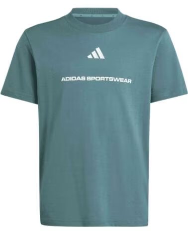 ADIDAS Camiseta De Manga Corta Kc5383 en verde para ninos PRETEA