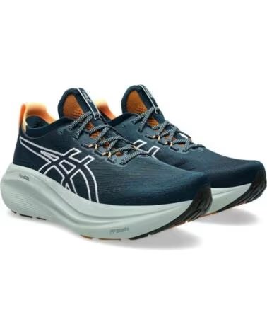 CHAUSSURES DE RUNNING ASICS GEL NIMBUS 27 NATURE BATHING TRANQUIL TEAL POUR HOMME BATHING-TRANQUIL