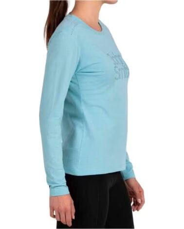 JOHN SMITH T-SHIRT À MANCHES LONGUES BK65703000 GLACIER POUR FEMME AZUL GLACIAR