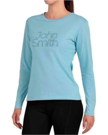 JOHN SMITH T-SHIRT À MANCHES LONGUES BK65703000 GLACIER POUR FEMME AZUL GLACIAR