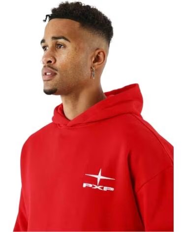 PROJECT X PARIS SWEAT-SHIRT À CAPUCHE 2522506-RDW POUR HOMME ROUGE