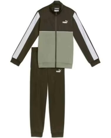 SURVÊTEMENT COMPLET PUMA 689720 VERT POUR ENFANTS 70