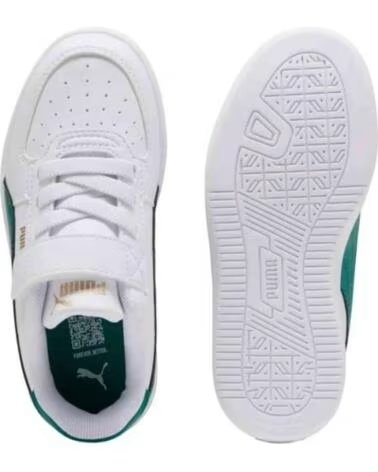 PUMA ZAPATILLAS 393839-62 BLANCO Y VERDE PARA NIÑOS WHITE
