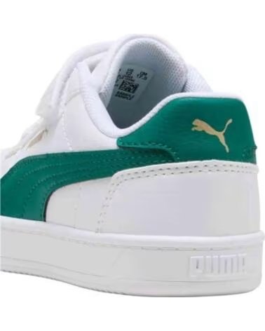 PUMA ZAPATILLAS 393839-62 BLANCO Y VERDE PARA NIÑOS WHITE