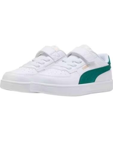 PUMA ZAPATILLAS 393839-62 BLANCO Y VERDE PARA NIÑOS WHITE