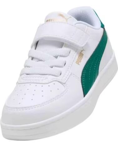 PUMA ZAPATILLAS 393839-62 BLANCO Y VERDE PARA NIÑOS WHITE