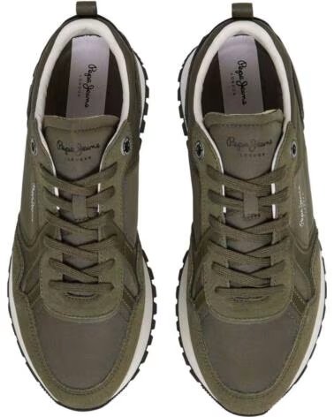 PEPE JEANS SNEAKERS PMS400001-KHAKI DA UOMO VERDE KHAKI
