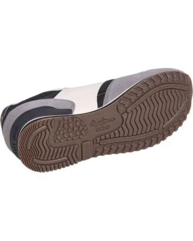 PEPE JEANS Zapatillas Pms400014-Black en gris para hombre NEGRO-GRIS-BLANCO