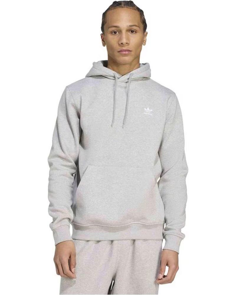 ADIDAS SWEAT À CAPUCHE HZ6585 POUR HOMME MGREYH-WHITE