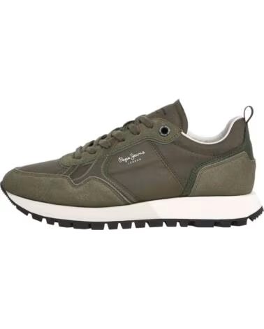 PEPE JEANS SNEAKERS PMS400001-KHAKI DA UOMO VERDE KHAKI