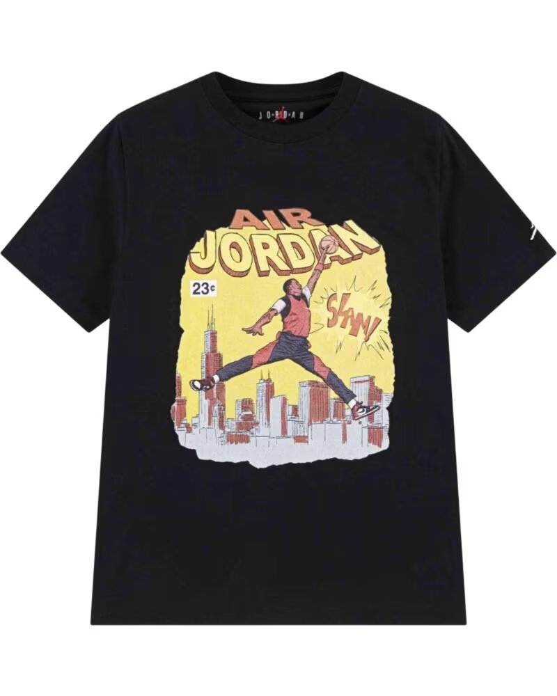 JORDAN Camiseta De Manga Corta 19922 en negro para unisex