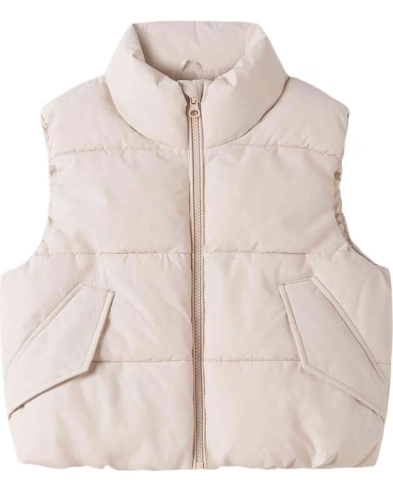 NAME IT CHALECO 13241675 MOONBEAM BEIS PARA NIÑAS BEIGE