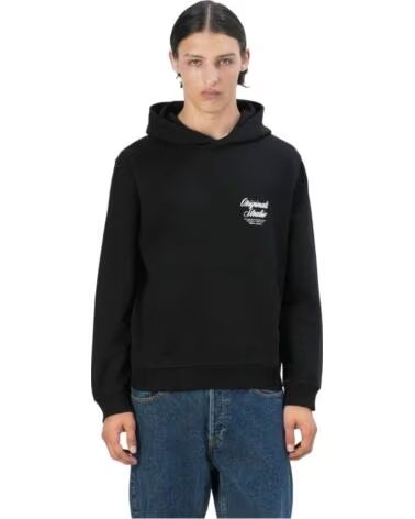 JACK AND JONES SWEAT À CAPUCHE 12283054-NEG BLACK