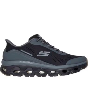 SKECHERS SLIP-INS GLIDE-STEP 237812-BKCC NOIR-CHARCOAL BLACK-CHARCOAL